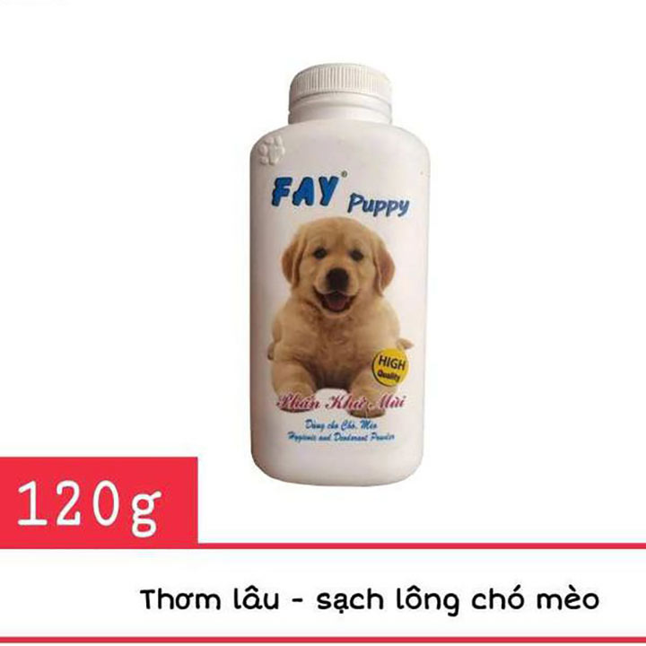 Phấn khử mùi cho chó - Fay Puppy - ptpetlove