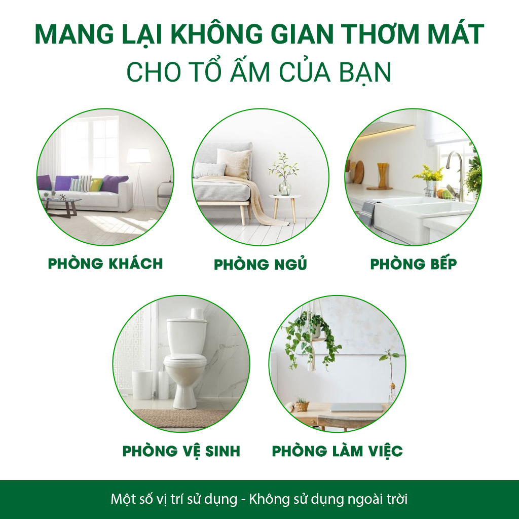 Combo 2 chai xịt thơm phòng, Air Wick, hương Cam Quýt và Lavender, 300ml/chai