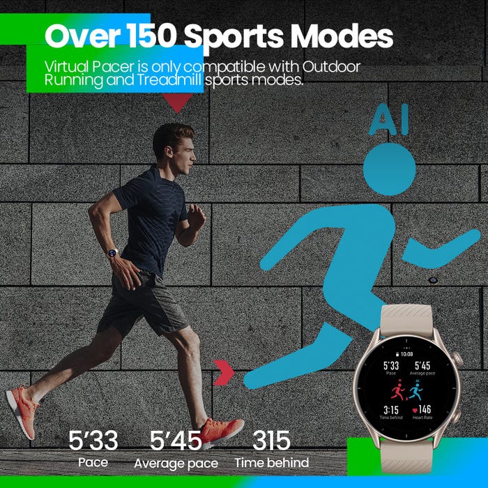 Đồng hồ thông minh cao cấp Huami Amazfit GTR 3 - GPS độc lập - Hỗ trợ tiếng việt - Theo dõi sức khỏe 24H -  Hàng Chính Hãng