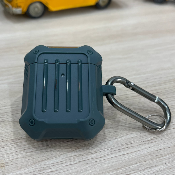 Case Chống Sốc Bảo Vệ 360 Độ Cho Airpods 1 / Airpods 2 - Màu Xanh Rêu