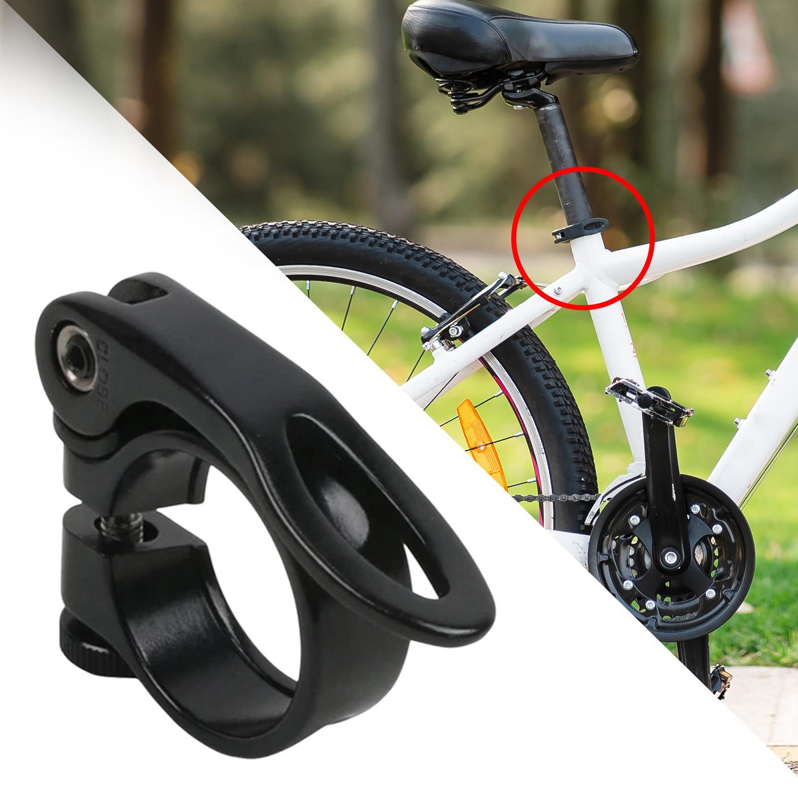 Bike Seat Post Clamp, Seatpost Clamp, Premium Bike Seat Tube Clamp, for Mountain Bikes Parts