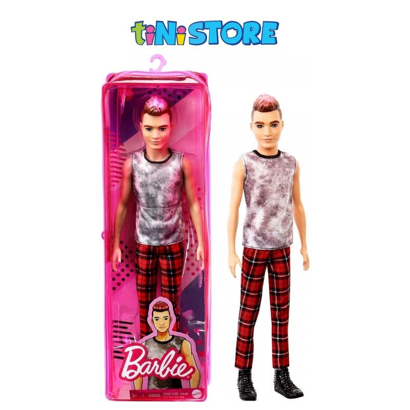 Đồ chơi búp bê nam thời trang áo xám Barbie