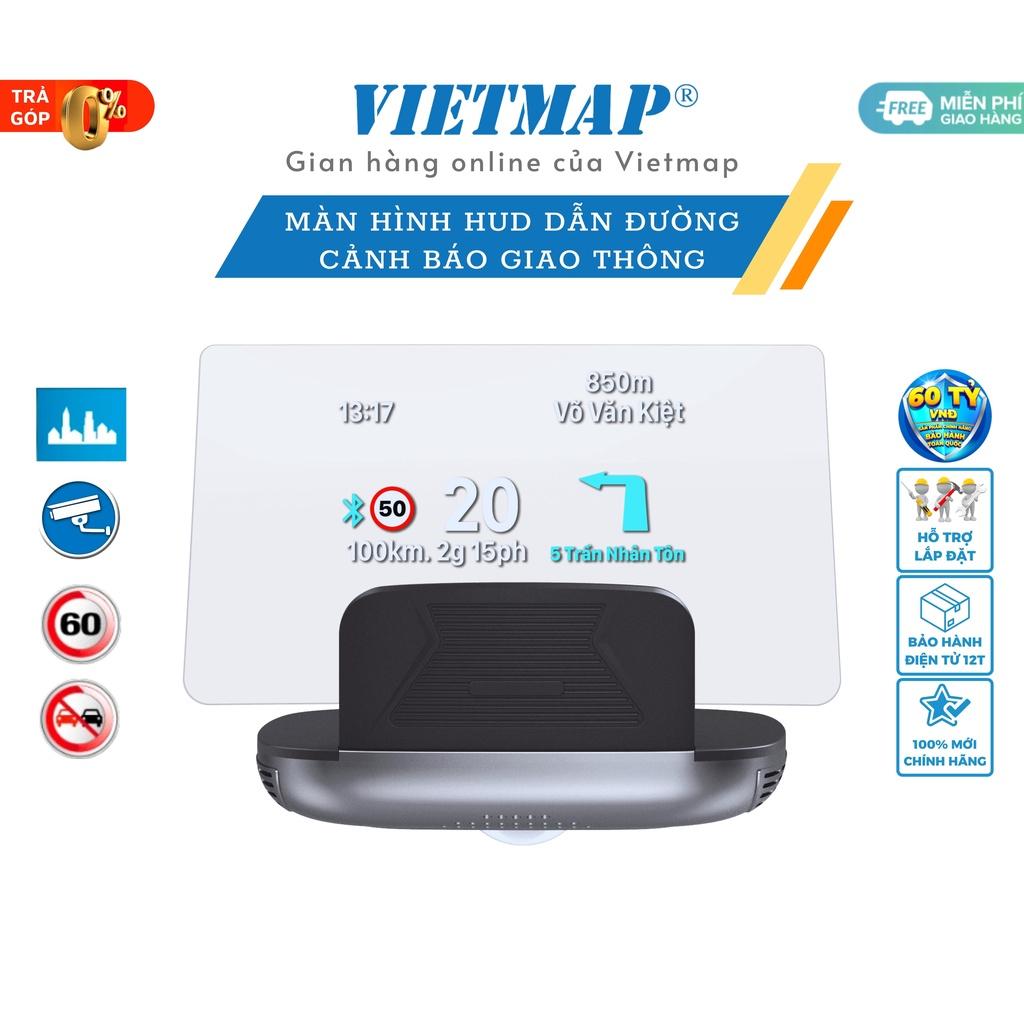 Vietmap H1N - Màn hình HUD Cảnh báo giao thông dẫn đường Vietmap Live - Hàng chính hãng