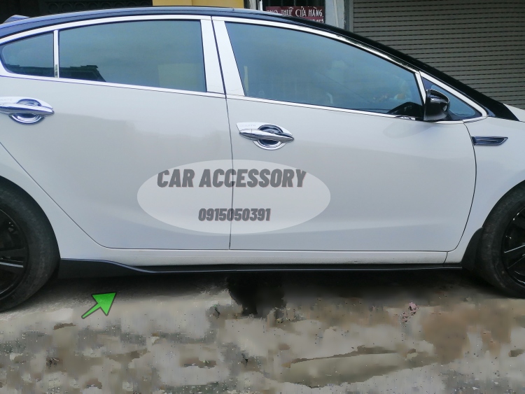 Lip hông Lip sườn Kia mẫu độ thêt thao cho xe KIA Cerato
