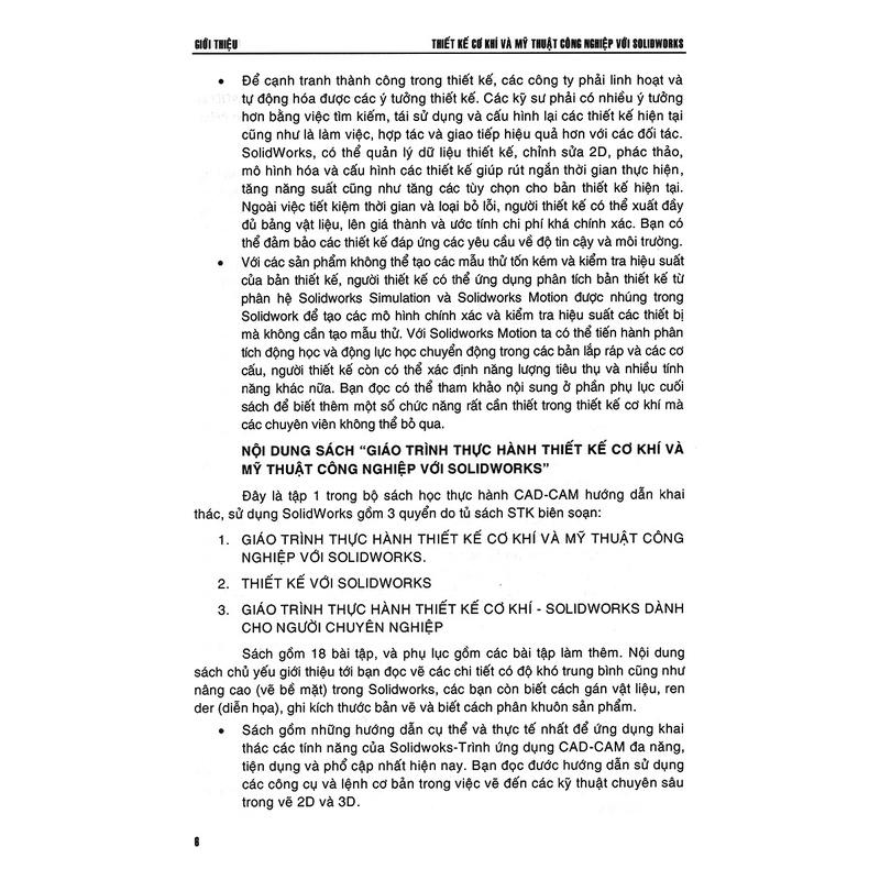 Giáo Trình Thực Hành Thiết Kế Cơ Khí Và Mỹ Thuật Công Nghiệp Với Solidworks