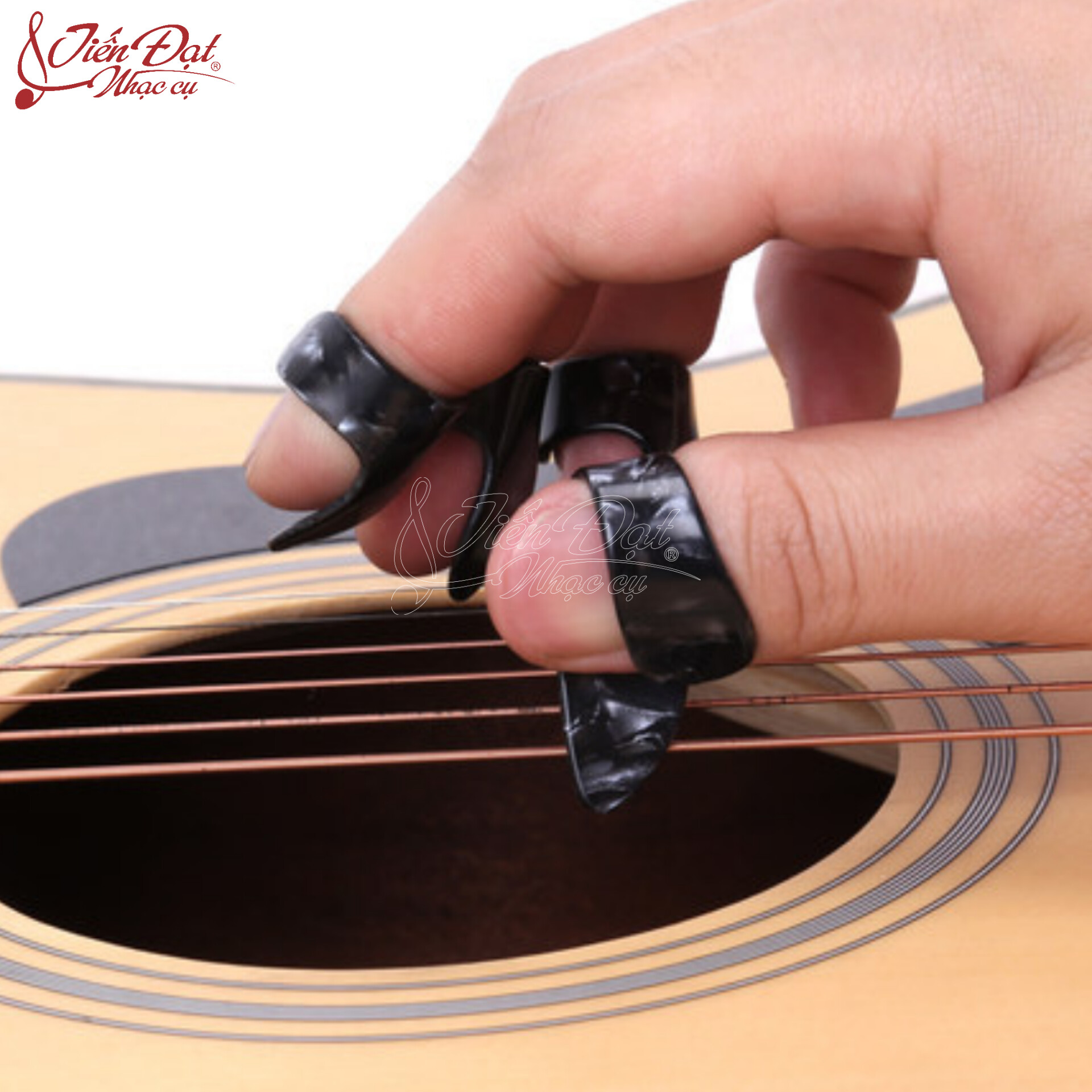 Móng Gảy Cho Ngón Cái Khi Chơi Guitar Sqoe BP-ZT-01, Fingerstyle, Giảm Đau Ngón Tay