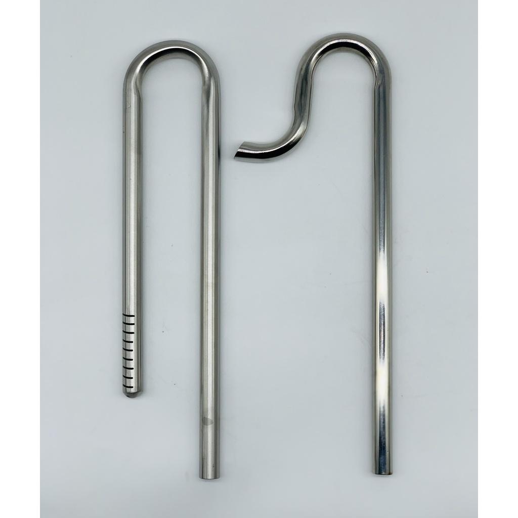 Bộ In Out inox 304 cho bể cá, lọc thùng