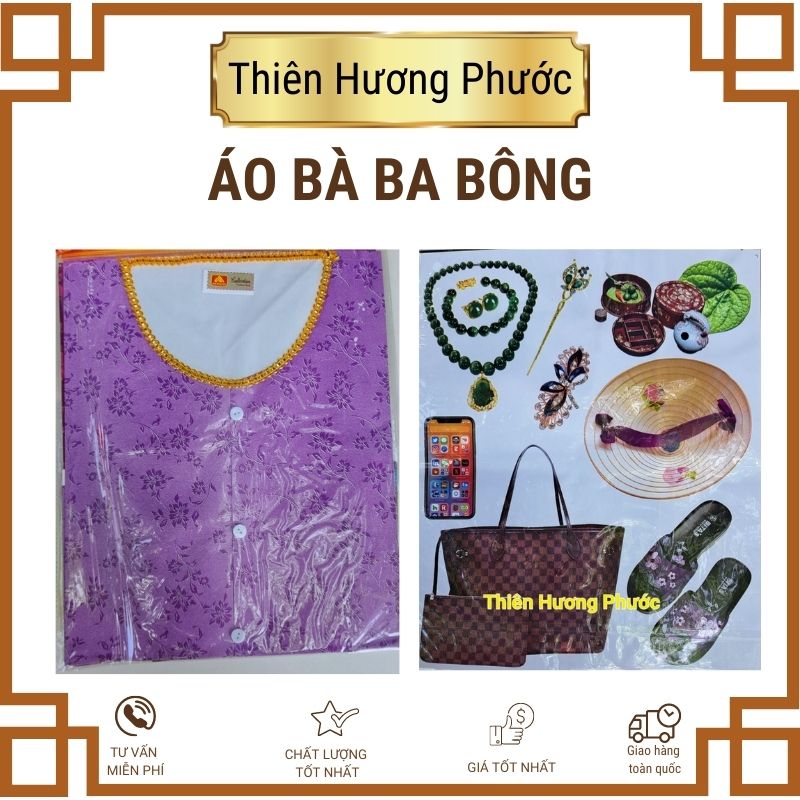 Áo quần bà ba bông bà