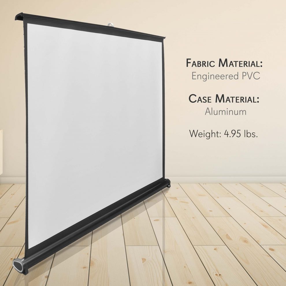 Màn chiếu để bàn Apollo nhỏ gọn 40 inch, 50 inch, chuyên dành cho máy chiếu mini, gọn nhẹ, di động - Hàng nhập khẩu