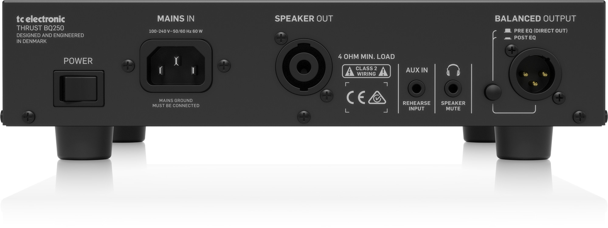 TC Electronic Guitar Amplifier Head BQ250-Hàng Chính Hãng