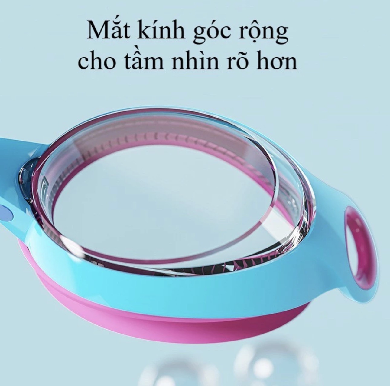 Kính bơi trẻ em YUKE 9018 gọng nhỏ, sắc nét, chống sương mờ/ Nhập khẩu(Tặng Kèm Hộp)