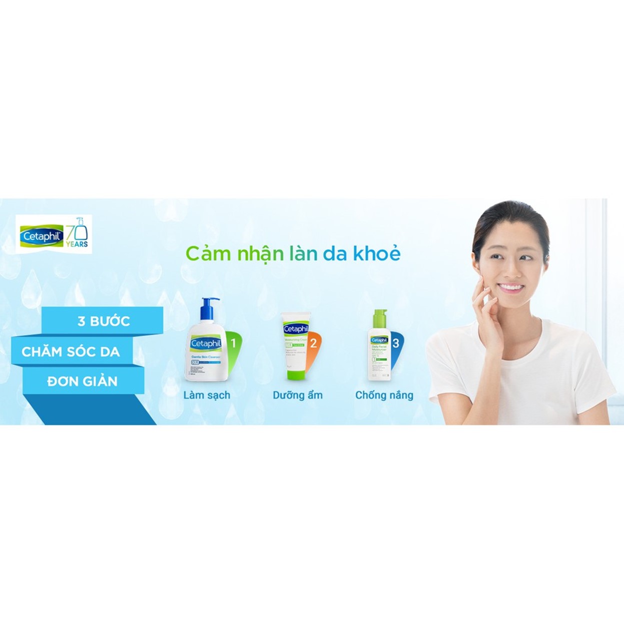 Combo 2 Sữa Rửa Mặt Cetaphil Gentle Skin Cleanser 125ml Và 500ml + Tặng Kèm 2 Mũ Trùm Đầu Khi Tắm Hoặc Ủ Tóc Trong Suốt