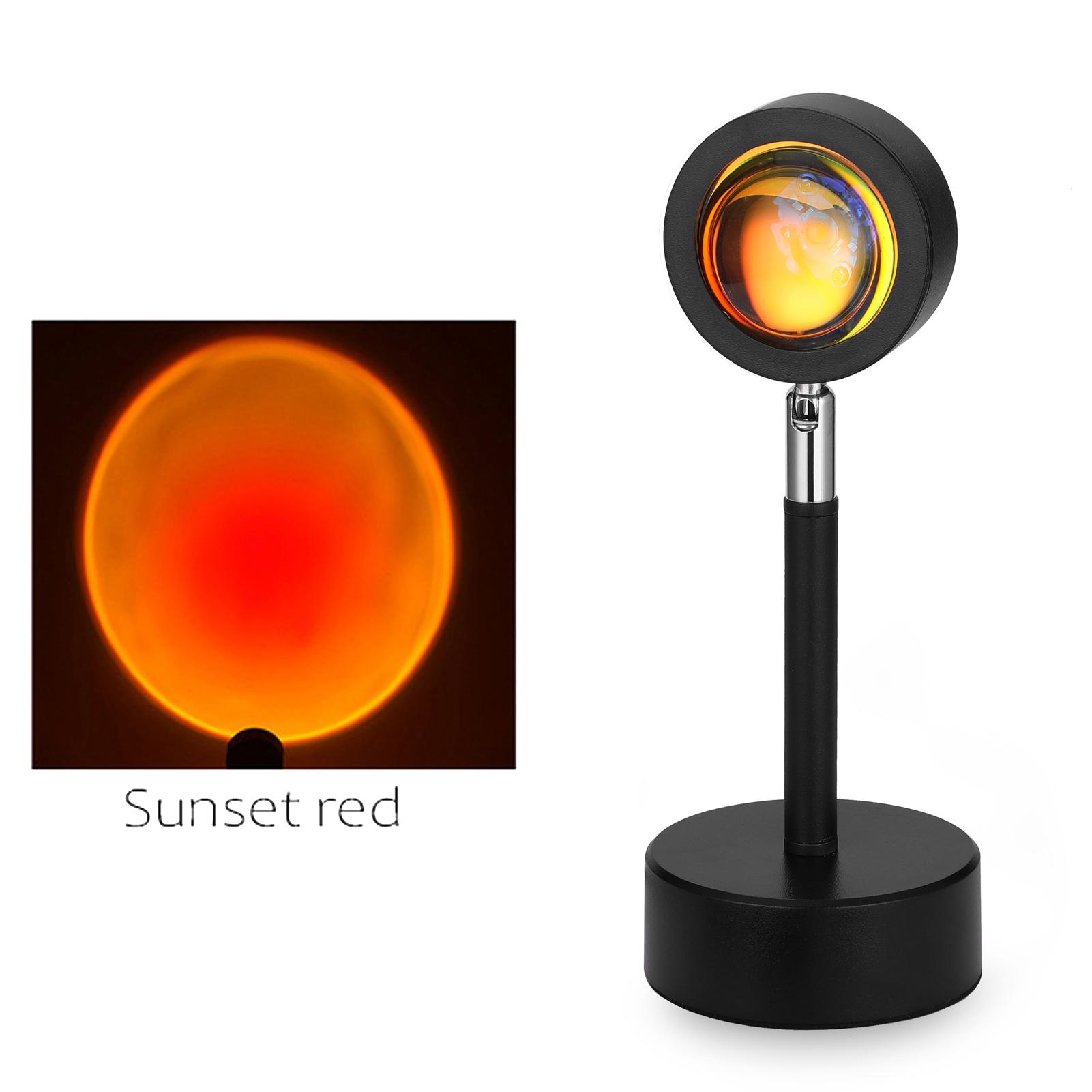 Đèn LED Hoàng hôn USB Trang trí Tường Ánh sáng Nhiếp ảnh Truyền hình Trực tiếp