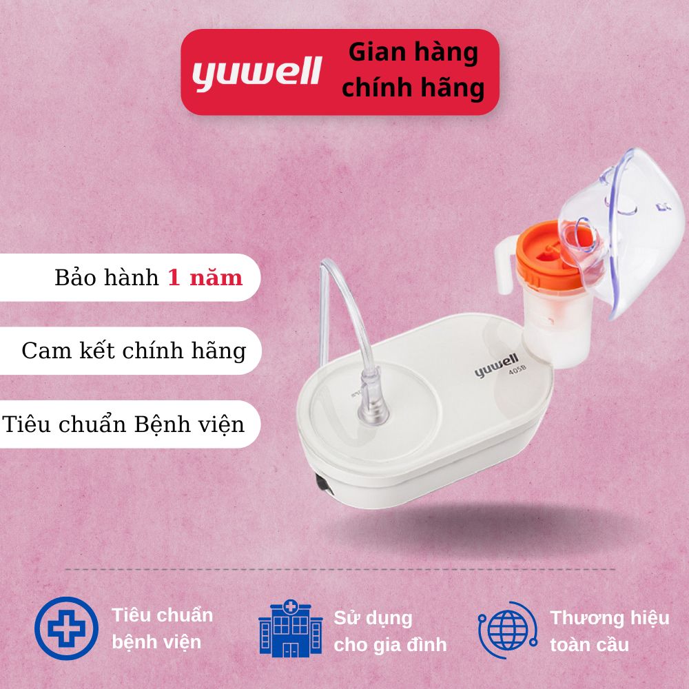 Máy xông mũi họng, khí dung Yuwell 405B