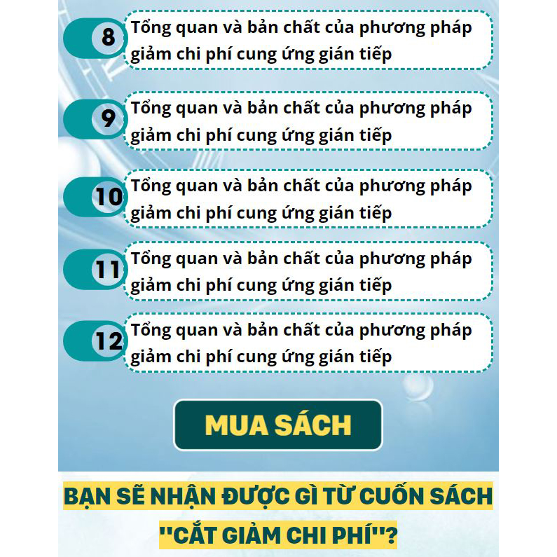 Cắt Giảm Chi Phí - Quản Lý Kiểm Soát Và Chuyển Đổi Phí Thành Lợi Nhuận