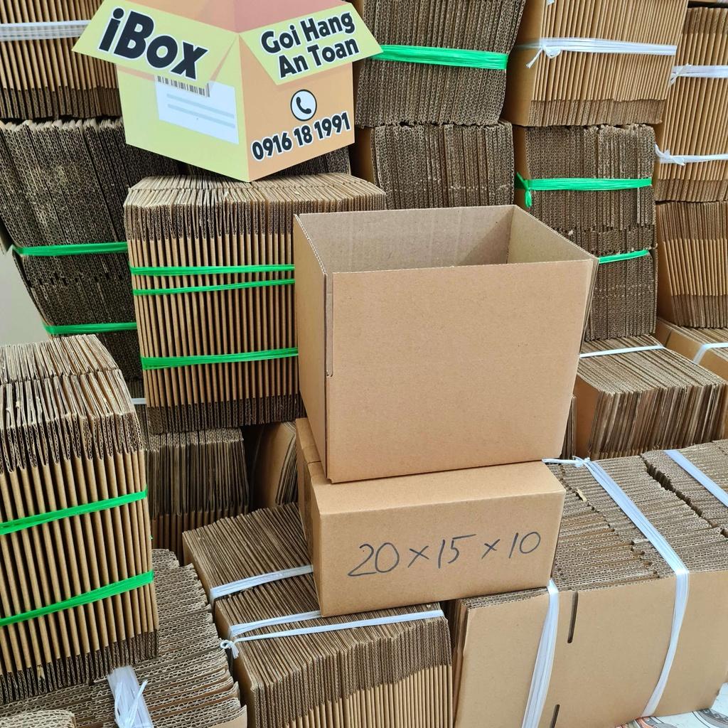 20x15x10 Combo 20 Hộp Carton iBox gói hàng