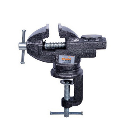 Ê Tô Kẹp Bàn Có Mâm Xoay Mini F60 Asaki Ak - 6276