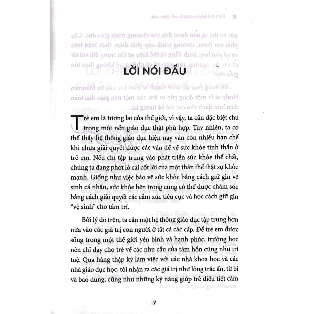 Sách Đứa trẻ khỏe mạnh về cảm xúc