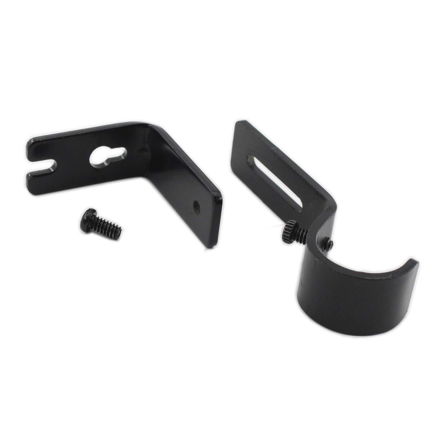 3 PCS Rèm có giá đỡ phần cứng Hỗ trợ thanh rèm hỗ trợ cho các thanh 2,54cm với ốc vít gắn