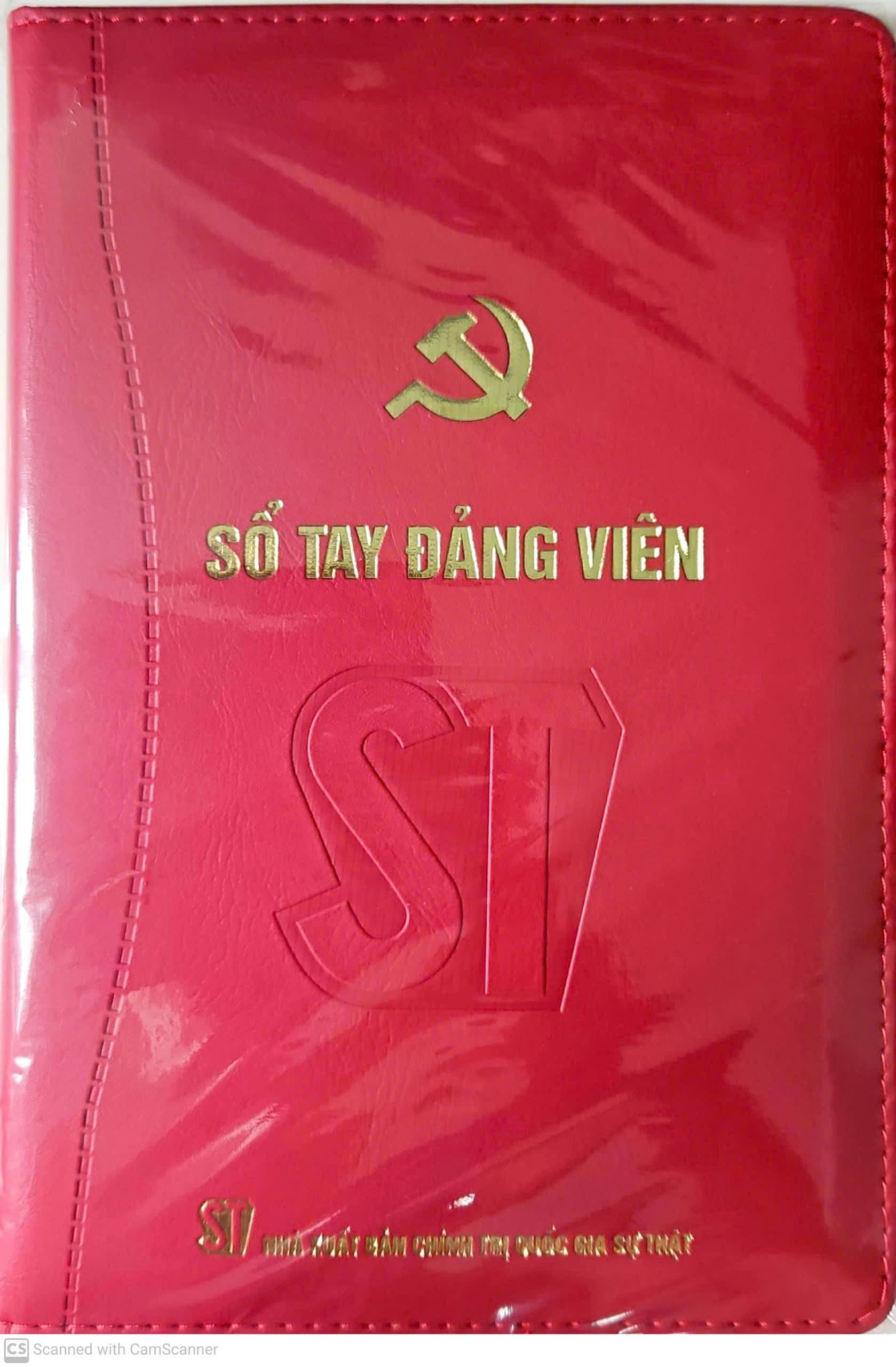 Sổ tay Đảng viên ( Bìa cứng giả da)