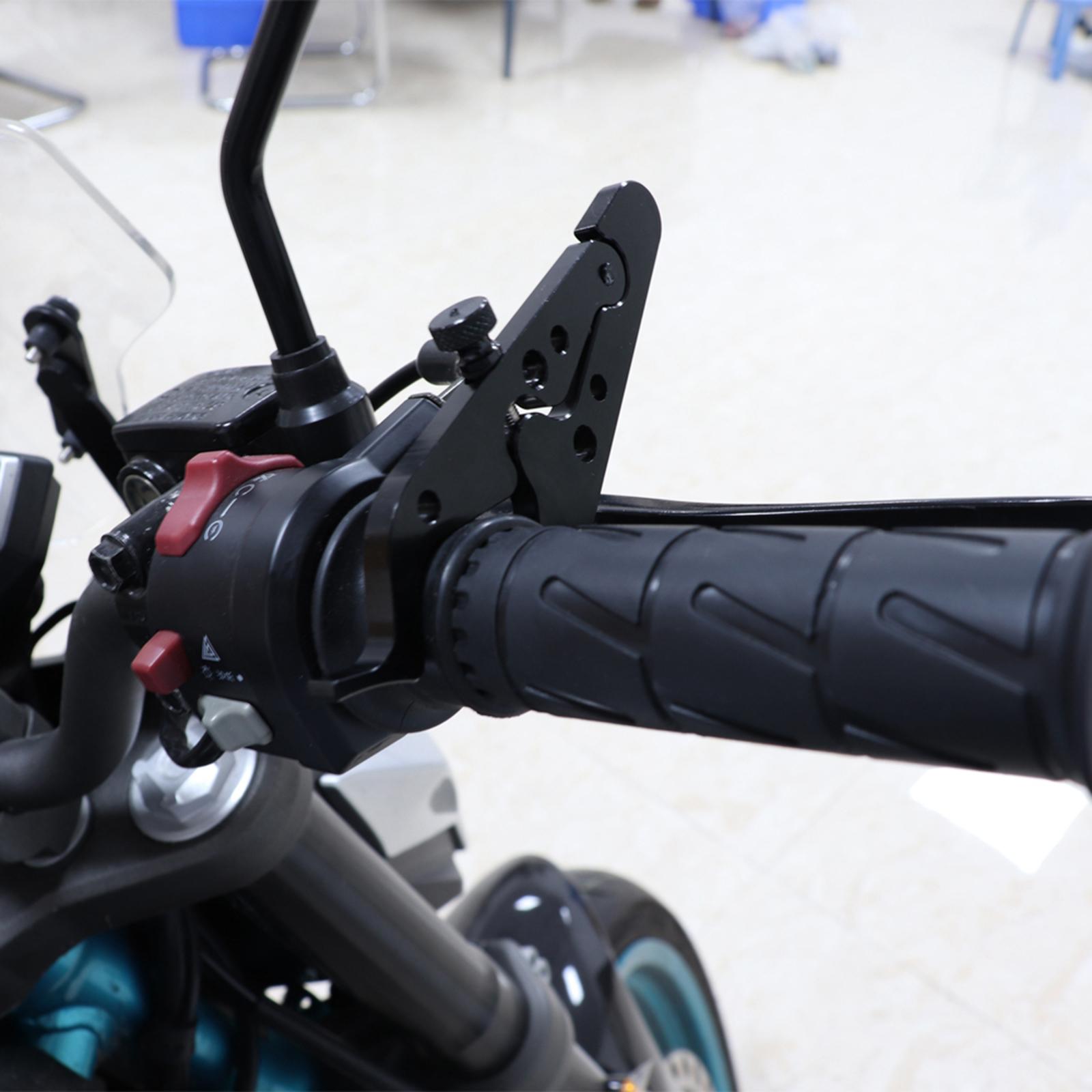 Motorcycle Throttle Lock Cruise Control Clamp Easy to Adjust Heavy Duty