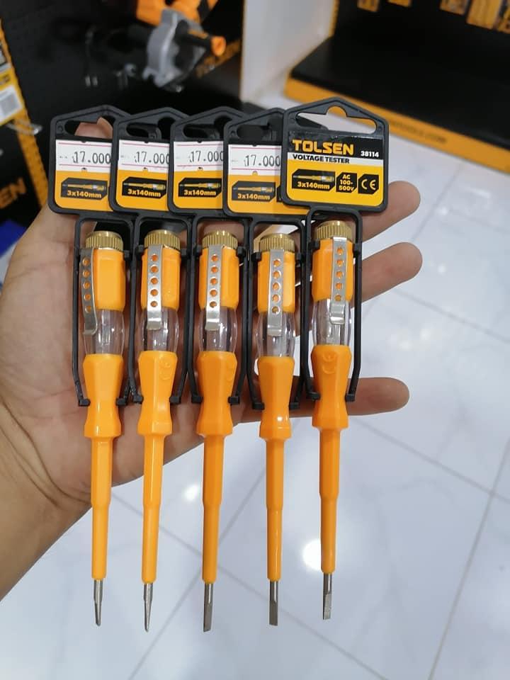 BÚT THỬ ĐIỆN 140MM, 190MM TOLSEN 38114, 38115 - HÀNG CHÍNH HÃNG
