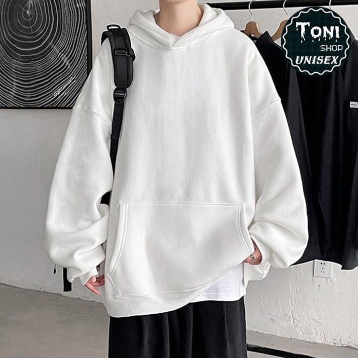 (́ ́ ̉) ÁO HOODIE BASIC Nỉ Bông Cao Cấp Full Size Full Màu (HD1000 - Kèm Video Ảnh Thật)