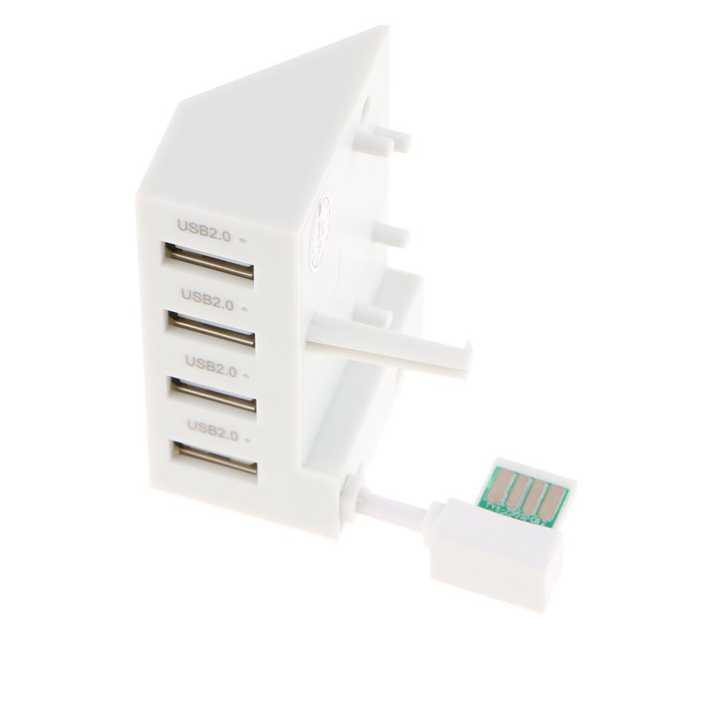 4 Port USB Extender Splitter Adapter Converter HUB for One Slim Console