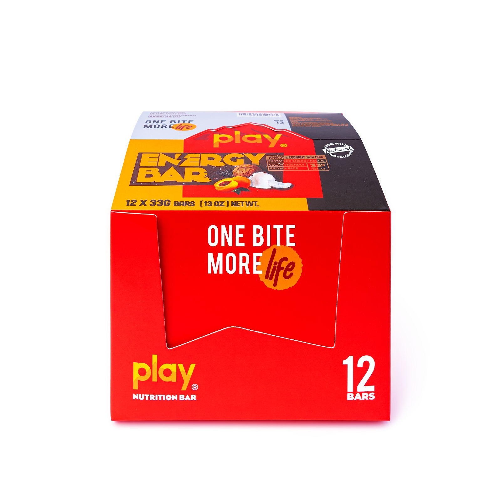 Hộp 12 thanh năng lượng PLAY – Thanh ngũ cốc dinh dưỡng PLAY energy bar