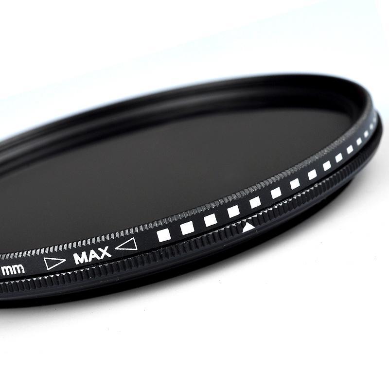 58mm ND2 - ND400 Lens Filter Slim ND Filter Optical Glass for Camera