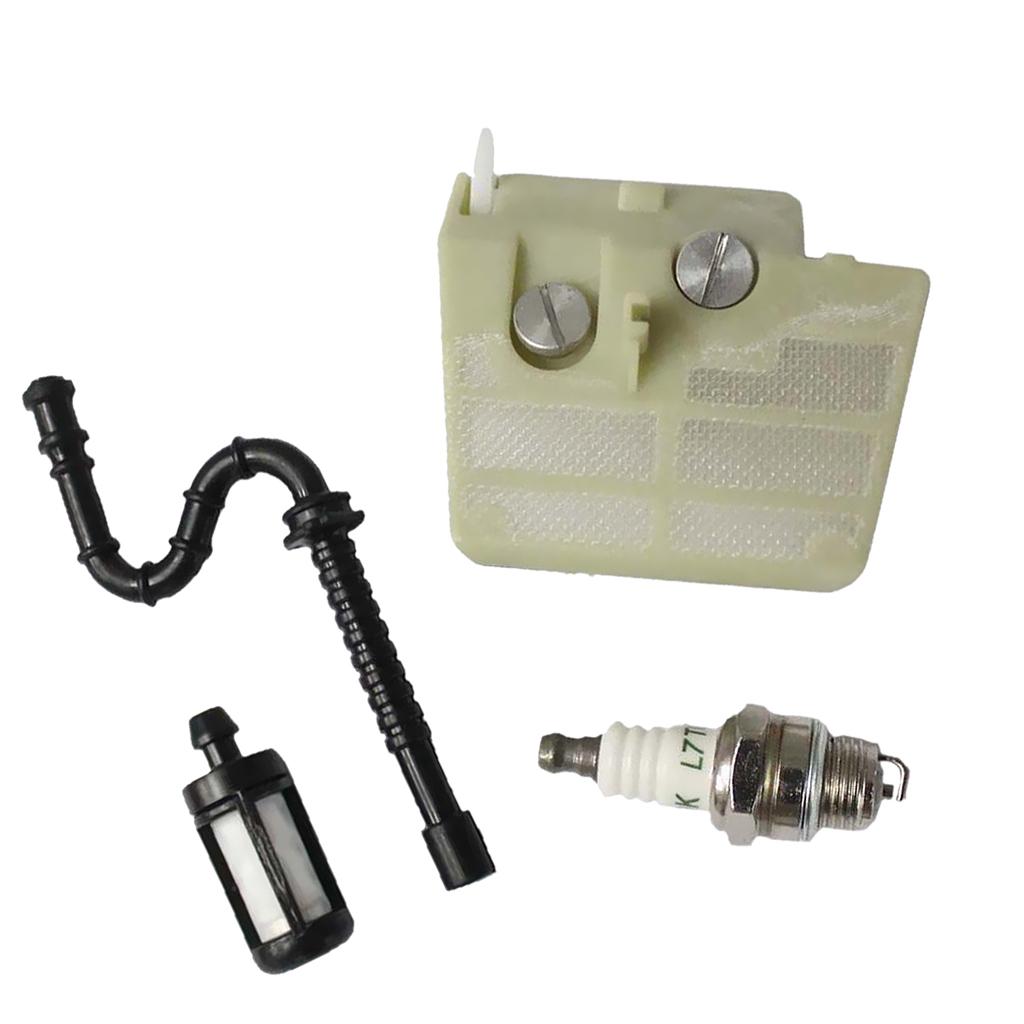 Service Kits Air Fuel Oil Filter Hose Spark Plug for Stihl Ms240 Ms260 024