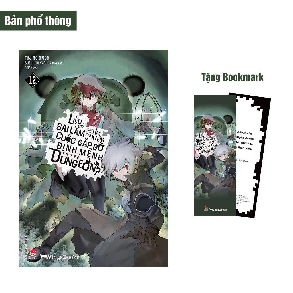 Sách Liệu có sai lầm khi tìm kiếm cuộc gặp gỡ định mệnh trong Dungeon - Tập 12 - Wingsbooks - NXB Kim Đồng
