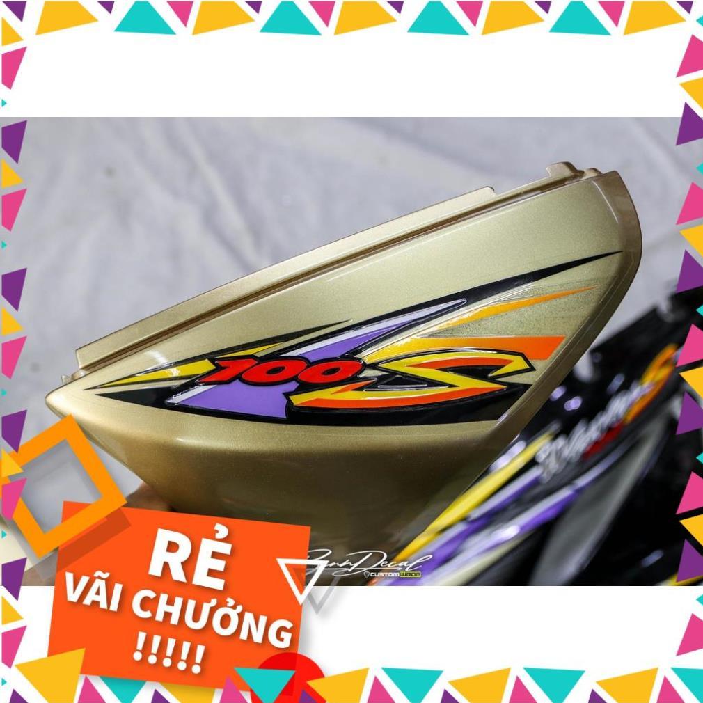 Tem Rời Wave Nhỏ Mẫu S 100 Tím Đen Đồng