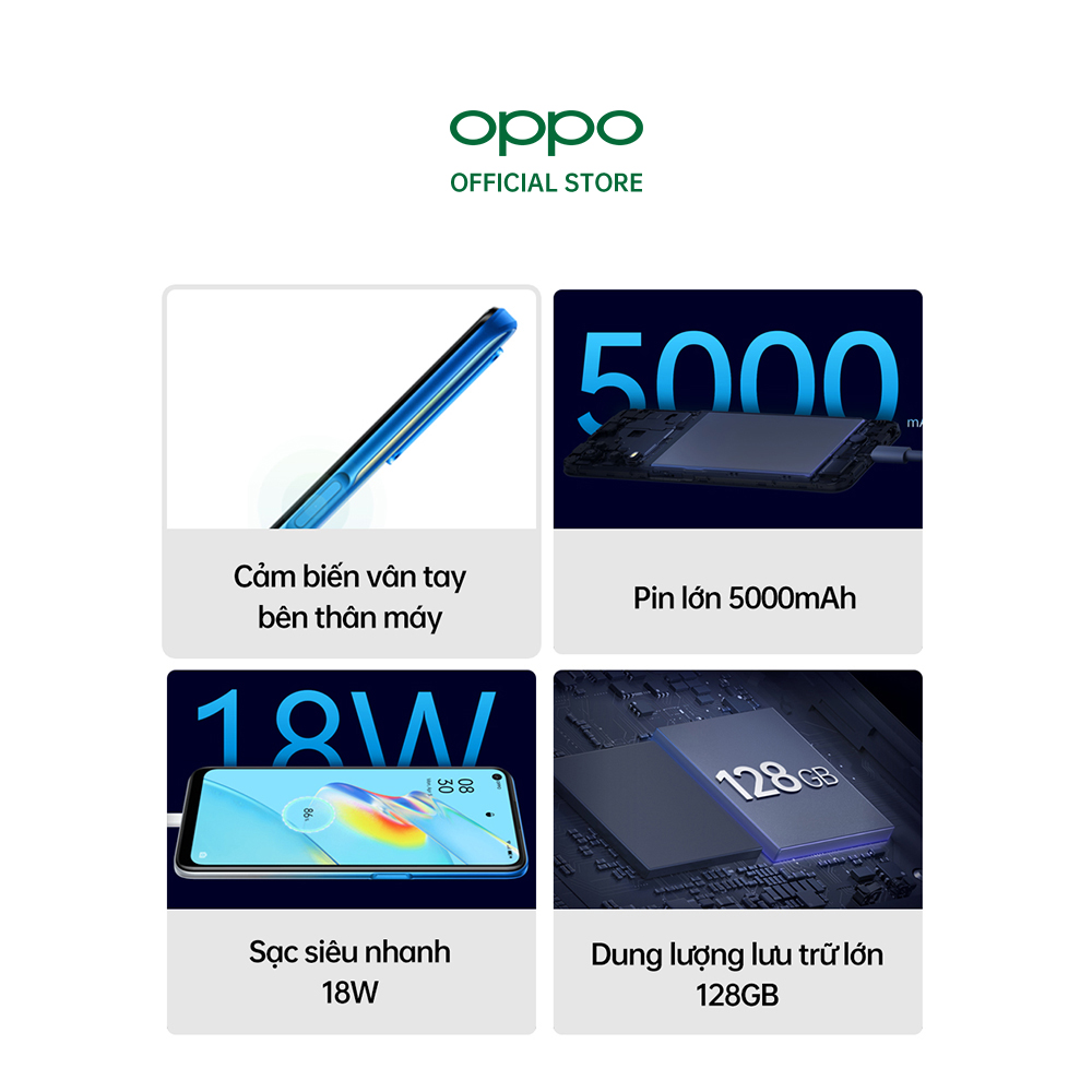 Điện Thoại OPPO A54 (4GB/128GB) - Hàng Chính Hãng