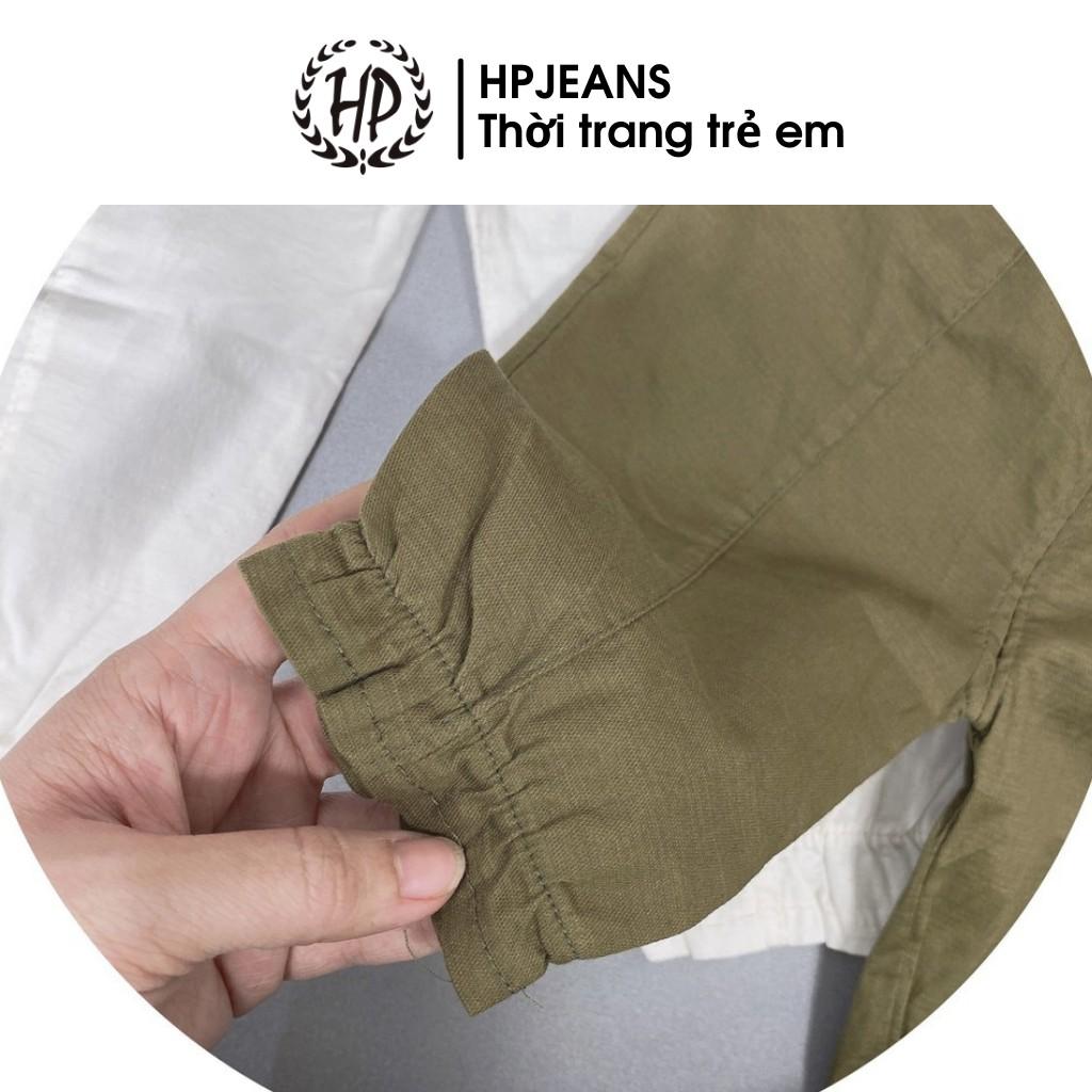 Quần Alibaba Bé Gái HPJEANSDUI HẬU BÙI Quần Chống Muỗi Cho Bé HP Jeans Chất Liệu Đũi Cao Cấp Cho Các Bé Từ 1 Đến 6 Tuổi