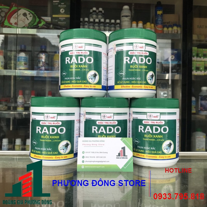 Thuốc diệt ruồi Rado Ruồi xanh- 400g