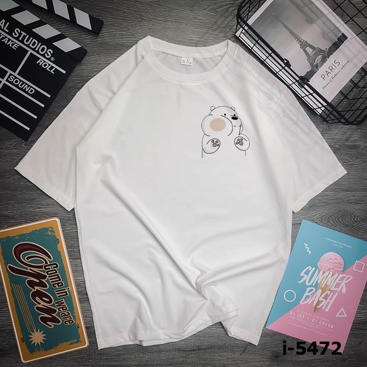Áo thun unisex gấu tuyết HOT TREND