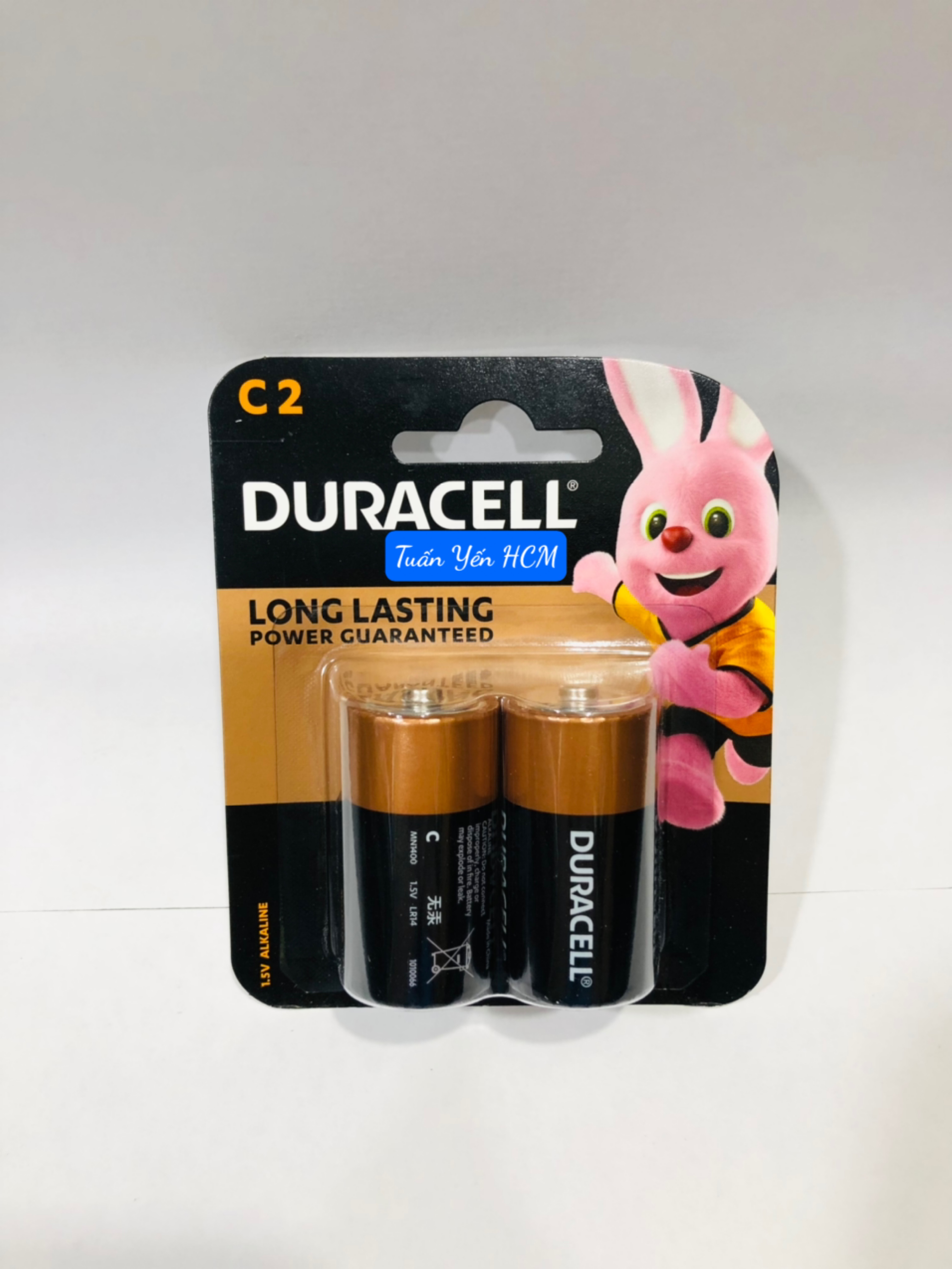 Pin trung C Duracell MN1400-LR14 Alkaline Last Longer - Vỉ 2 viên