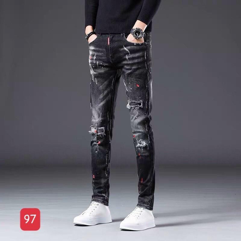 Quần jean nam - quần bò nam co dãn ôm form tôn dáng chuẩn, quần jean thời trang cao cấp nam Muradfashion mẫu NT19