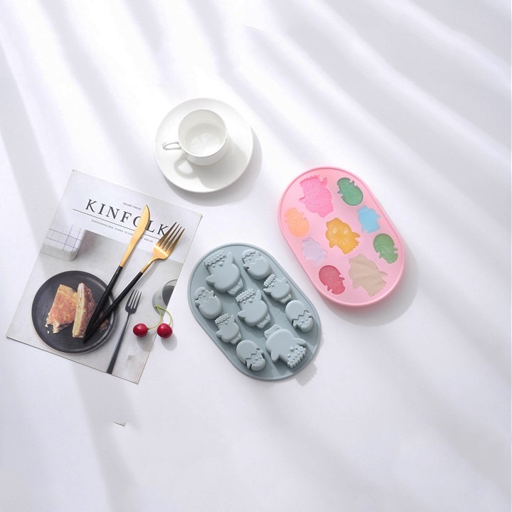 Khuôn silicon bạch tuộc mini