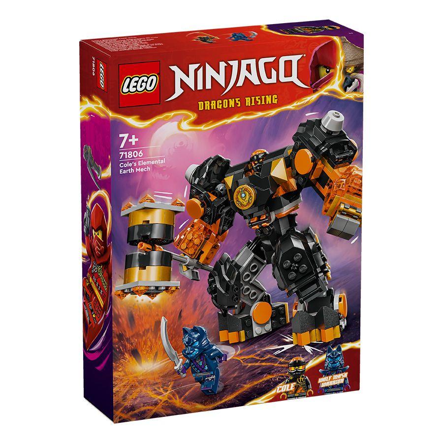 Đồ Chơi Lắp Ráp Chiến Giáp Của Cole - Cole's Elemental Earth Mech - Lego Ninjago 71806 (235 Mảnh Ghép)