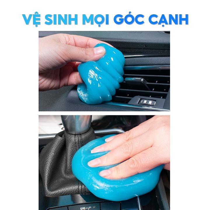 Gel Vệ Sinh Bàn Phím Vệ Sinh Lọc Gió Xe Ô Tô Slime Làm Sạch Mọi Góc Nhỏ Trên Xe Hơi Không Bám Bẩn Lên Tay QC-049 QC-049