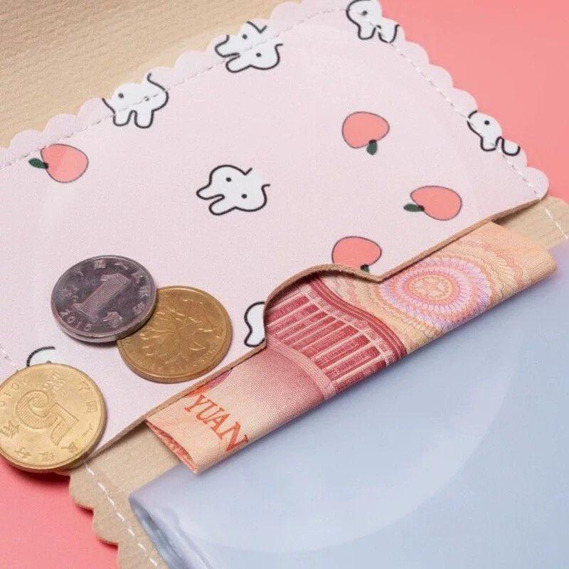 Ví nữ đựng thẻ mini Hàn Quốc nhiều ngăn bỏ túi cute dễ thương giá rẻ ngắn gọn thời trang đẹp cao cấp LUKADO VN42