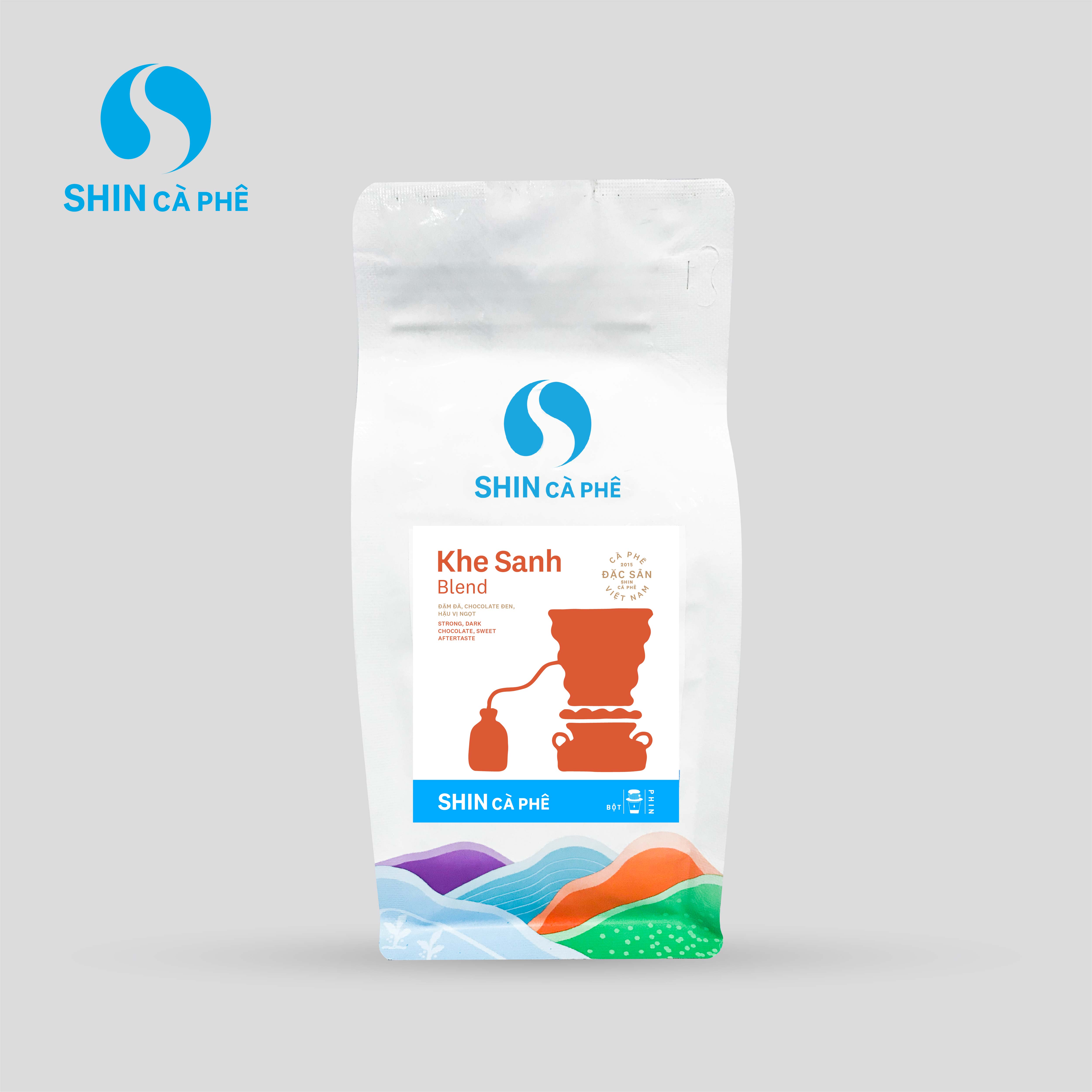 Combo tiết kiệm - 4 túi cà phê đặc sản pha phin SHIN Cà Phê