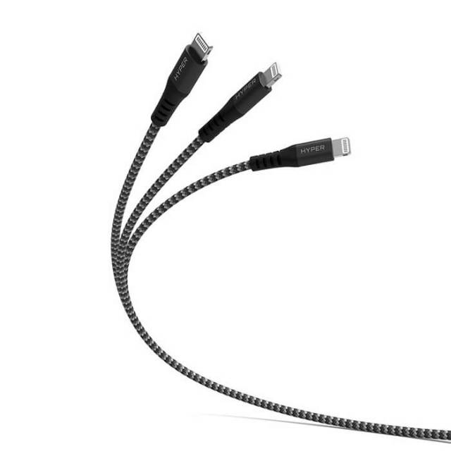 Cáp Sạc 18W Hyperdrive Touch 2M MFI -chính hãng