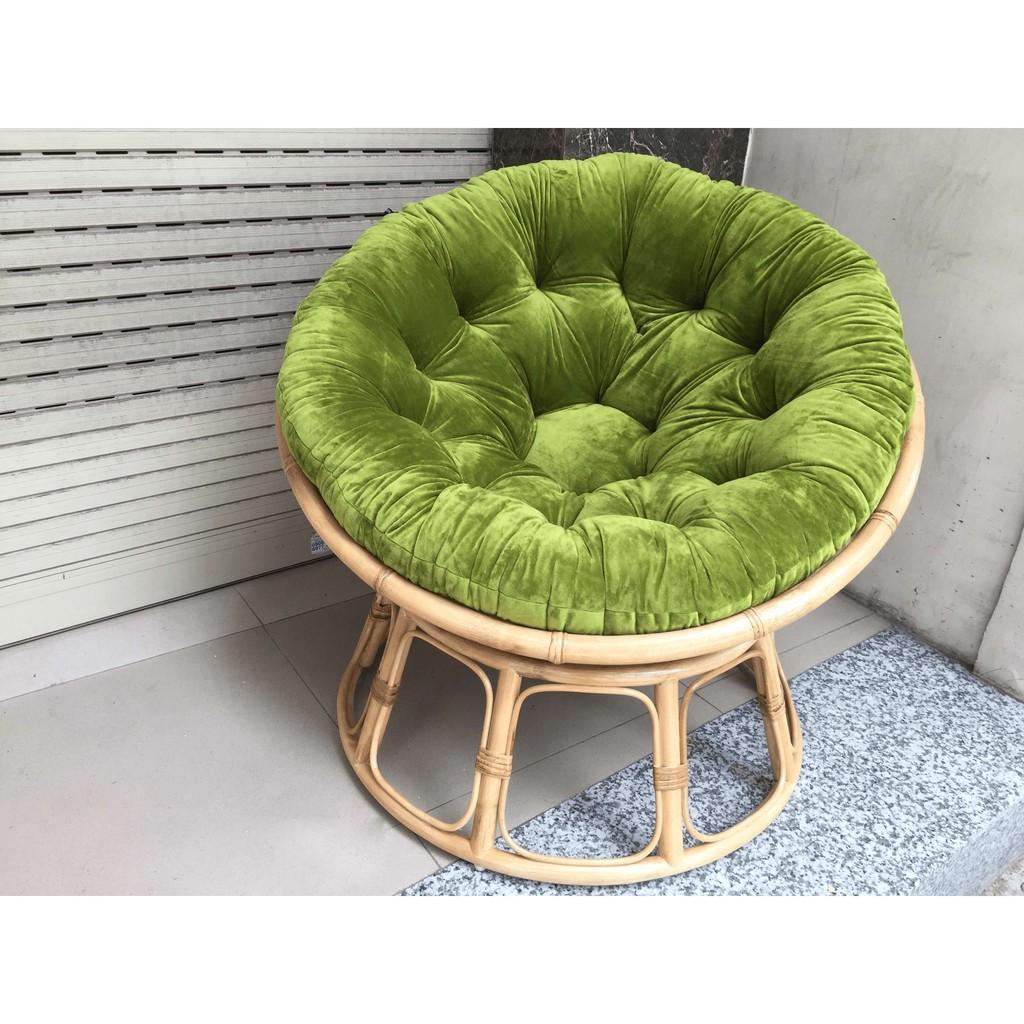 Ghế mây thư giãn PAPASAN 1 mét cao cấp HOME MÂY chất liệu mây chắc chắn (Tự chọn màu)