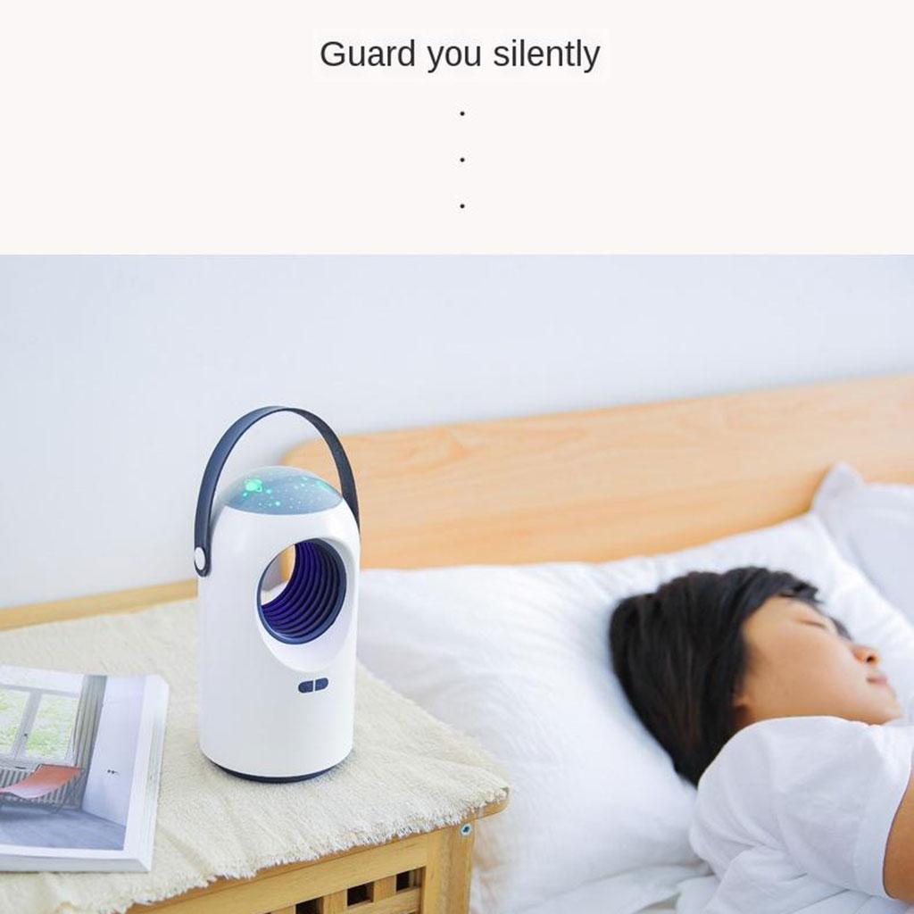 Electric Trap Anti Insect Killer Bug Zapper LED Mosquito Trap Lamp Blue