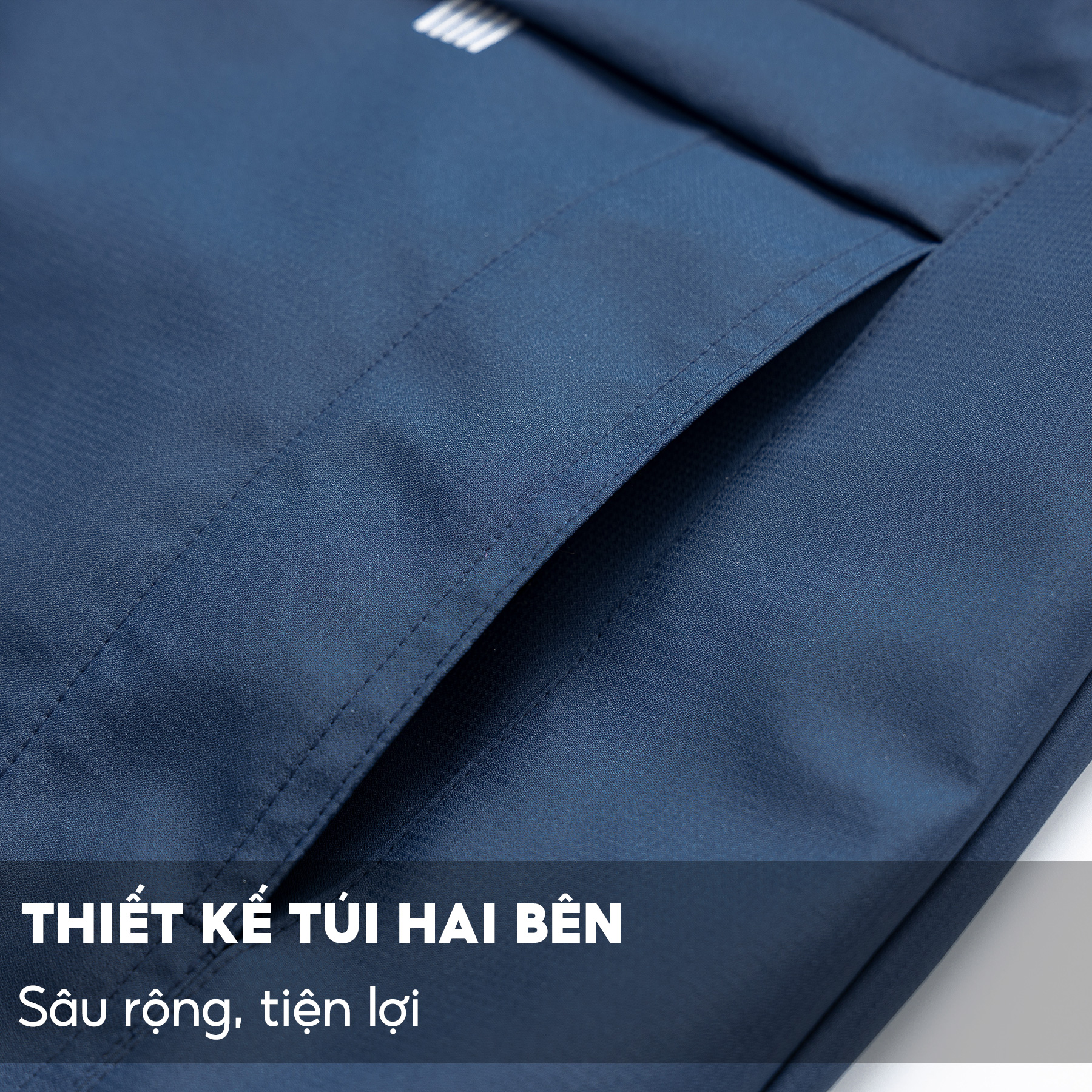 Áo Khoác Nam Jacket Cổ Bẻ 5S FASHION, Vải Gió Phom Regular Fit, Thiết Kế Trơn Túi Dáng Hộp, Khóa Kéo Tiện Lợi