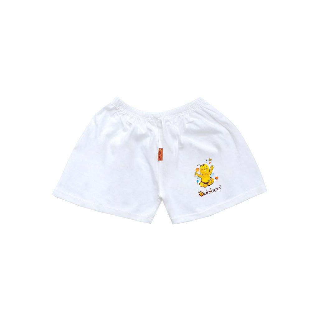 Sơ sinh - Quần sơ sinh ngắn cotton in BABIBOO BB11