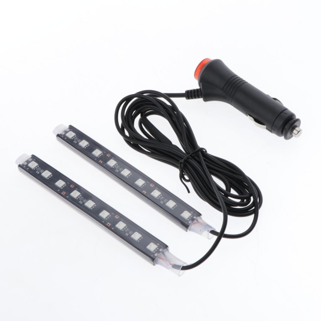 LED Car Strip Light Decorative Lamps Interior Wireless Bluetooth APP Control